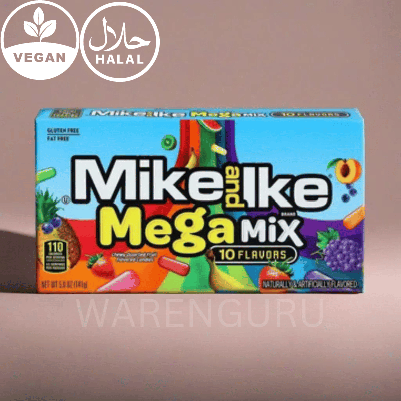 Mike and Ike 10 Flavors Mega Mix 141G