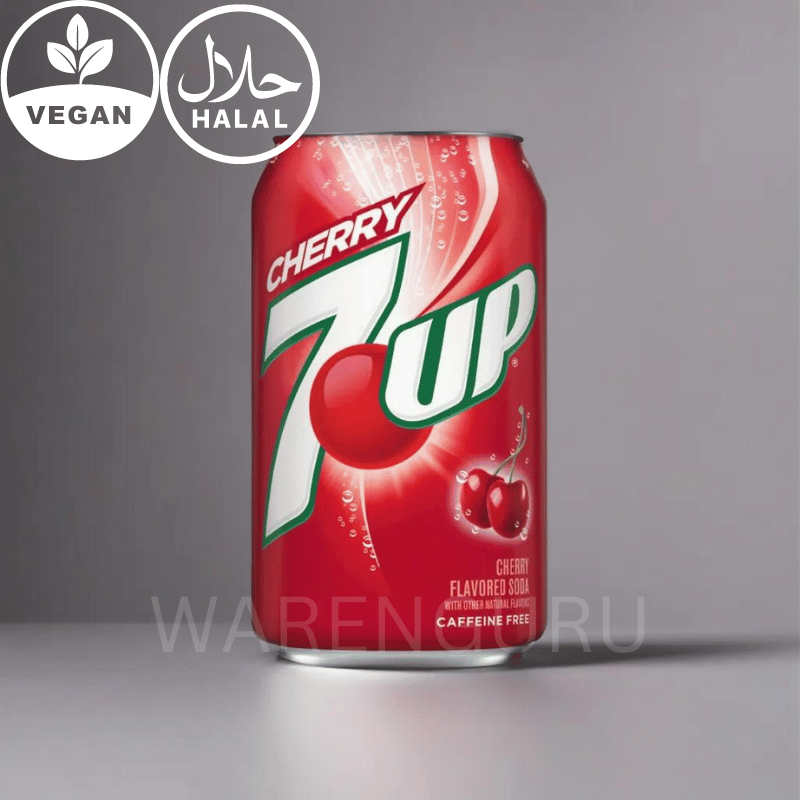 7UP Cherry Soda 355 ml