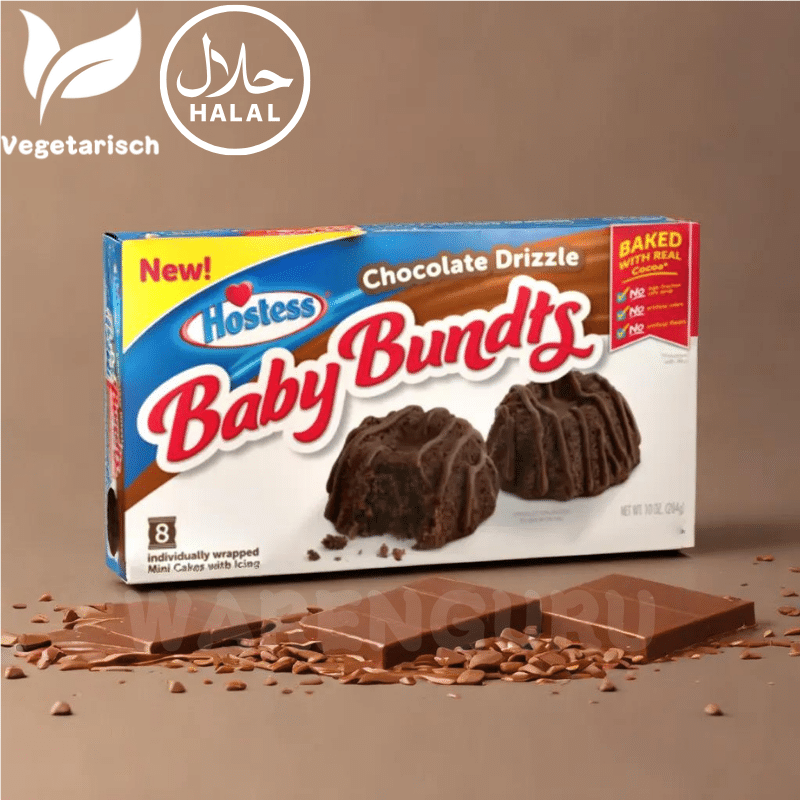 Hostess Baby Bundts Chocolate Drizzel 284g